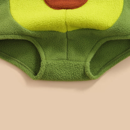 VISgogo Baby Halloween Avocado Outfit Set