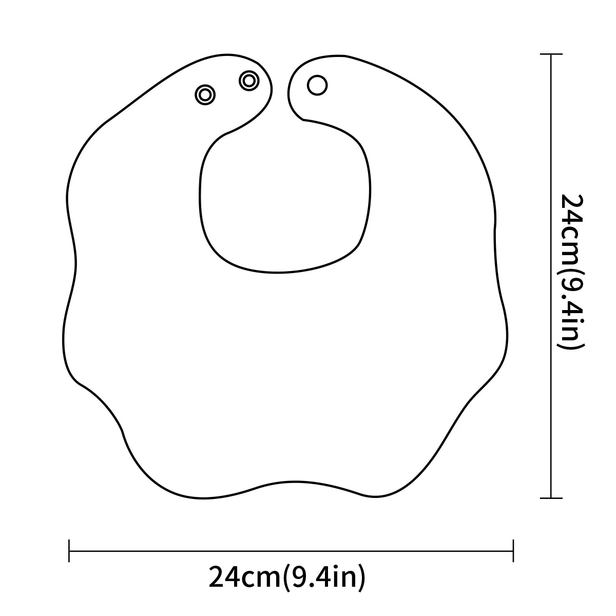 5pcs Cotton Baby Bandana Bibs Set