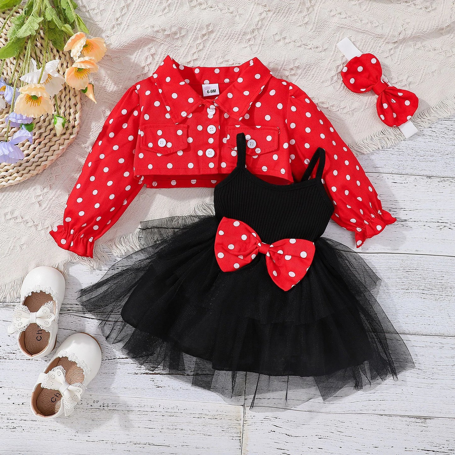 Prowow Baby Birthday Dress Set