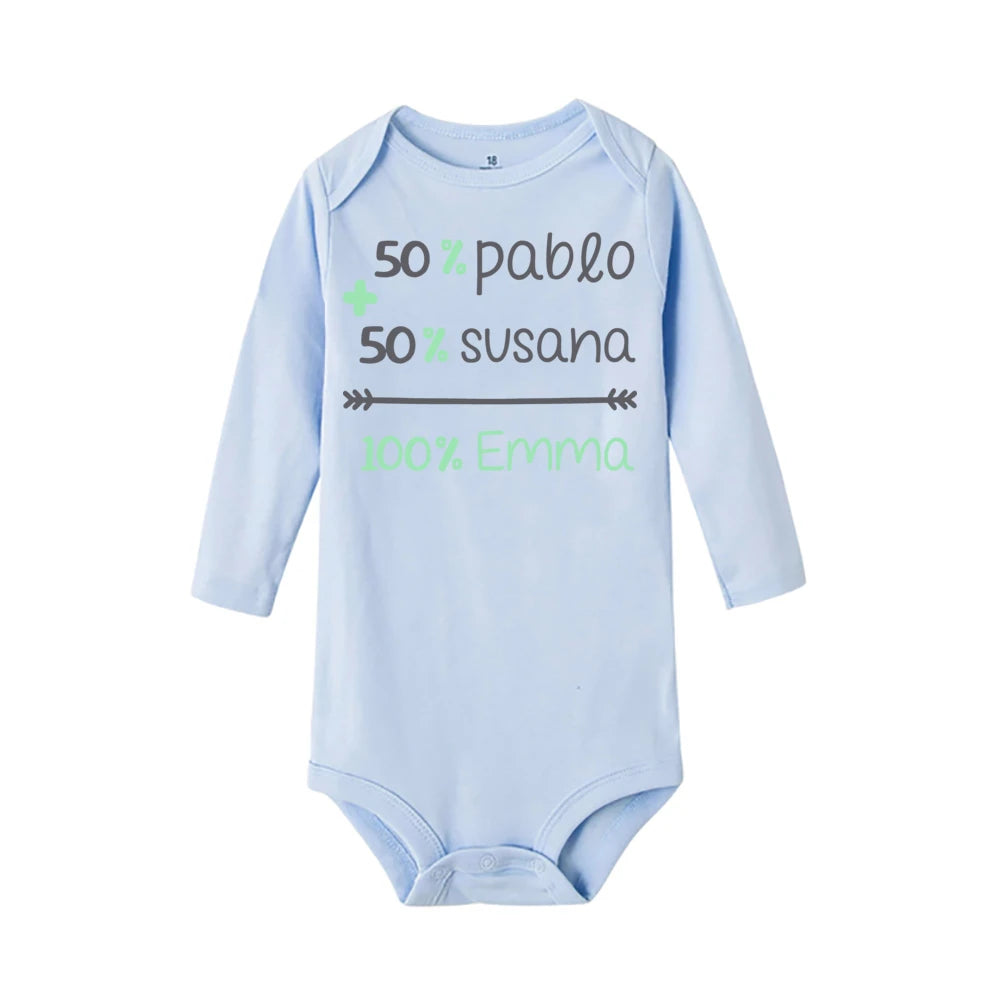 Personalized Casual Baby Romper