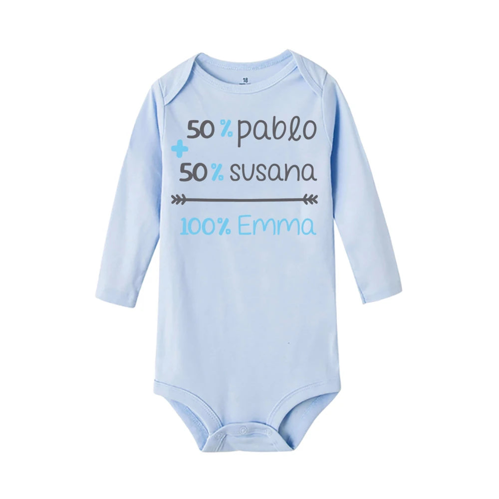 Personalized Casual Baby Romper
