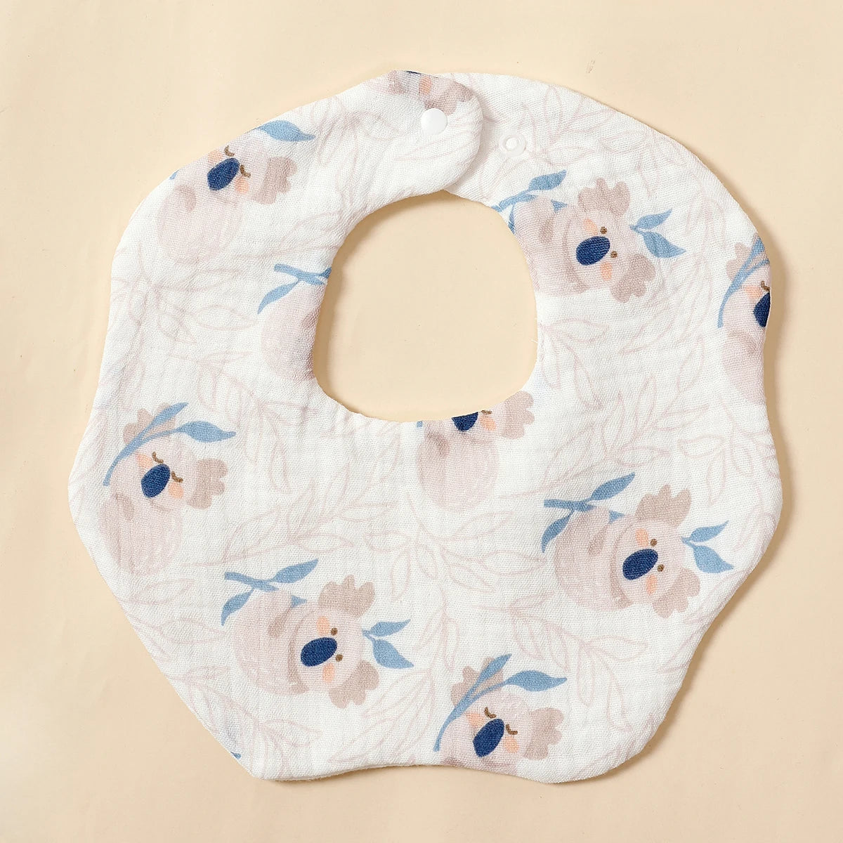 5pcs Cotton Baby Bandana Bibs Set