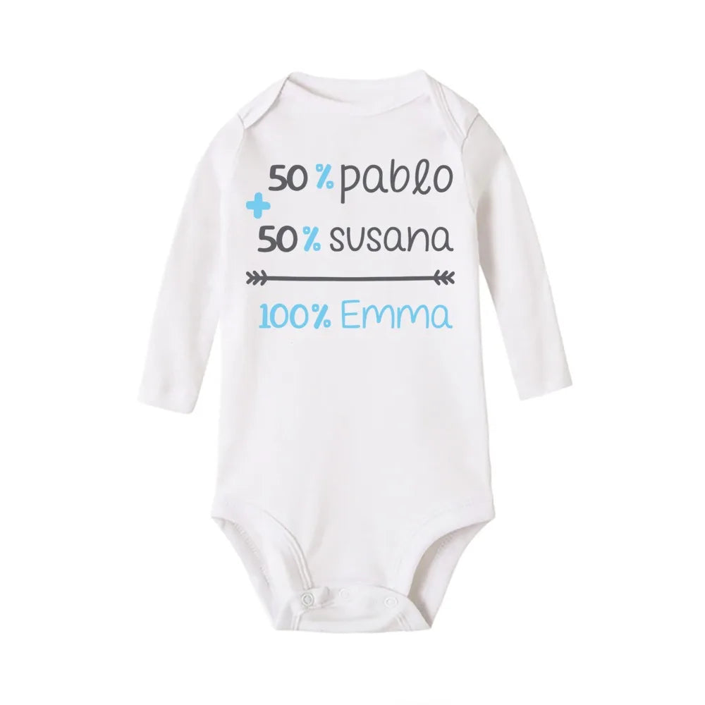Personalized Casual Baby Romper