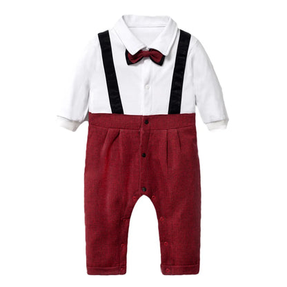 Baby Boy Romper & Vest Party Outfit 0-24M