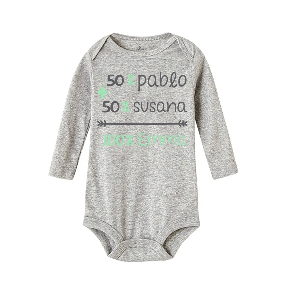 Personalized Casual Baby Romper