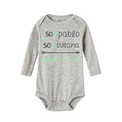 Personalized Casual Baby Romper