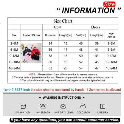 Prowow Baby Birthday Dress Set