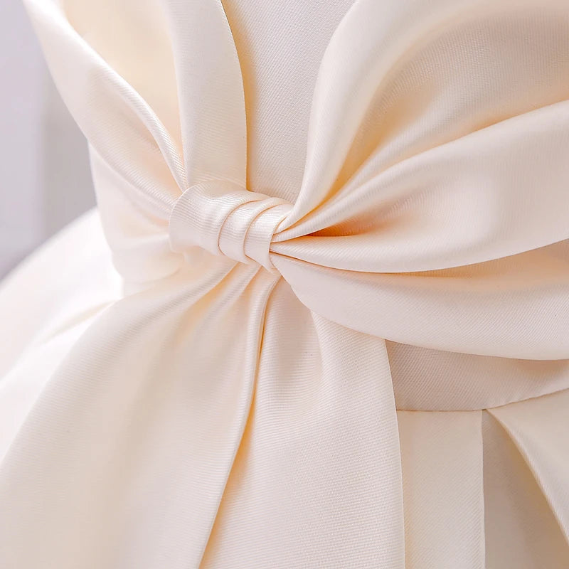 Summer Elegant 1st Birthday Dress