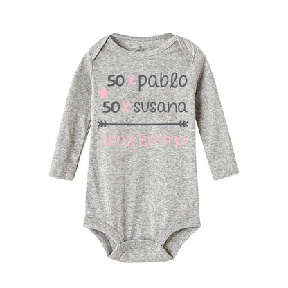 Personalized Casual Baby Romper