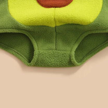VISgogo Baby Halloween Avocado Outfit Set