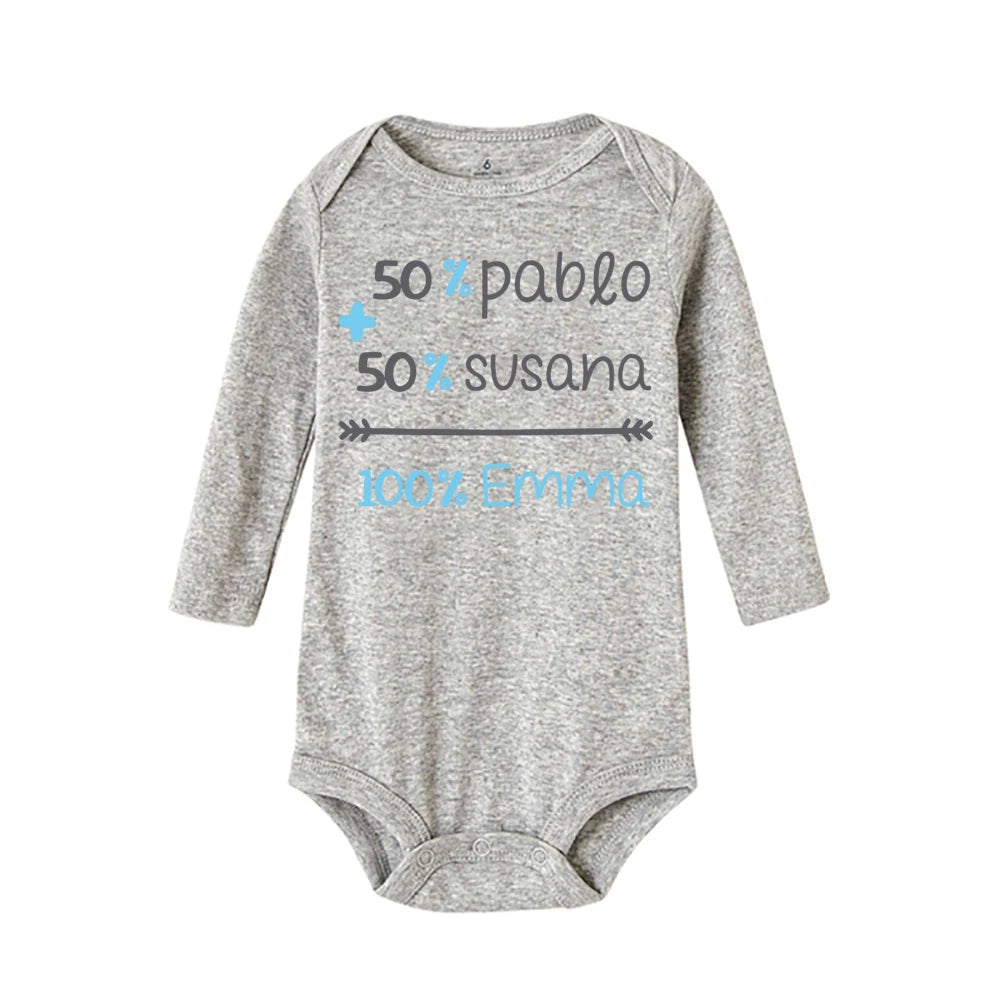 Personalized Casual Baby Romper