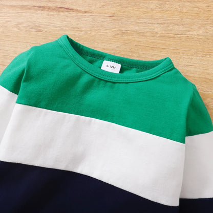 2Pcs Baby Boy Autumn Outfit Set