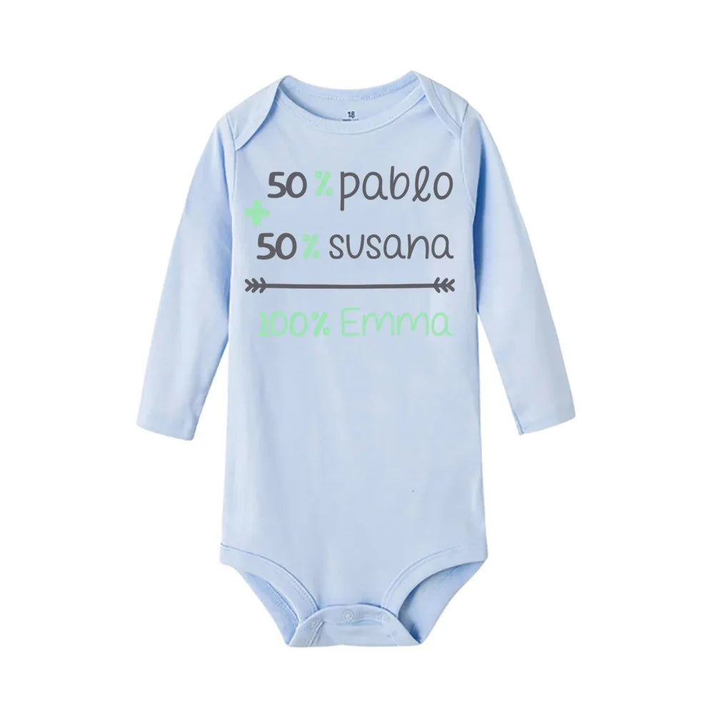 Personalized Casual Baby Romper