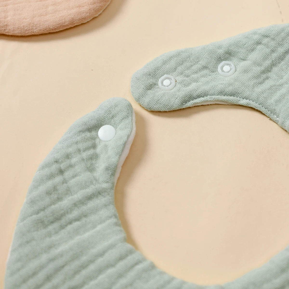 5pcs Cotton Baby Bandana Bibs Set