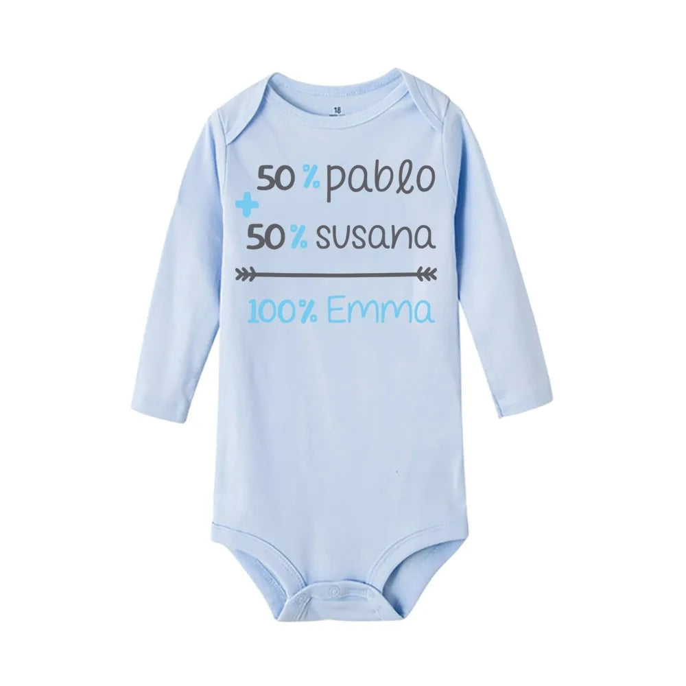 Personalized Casual Baby Romper