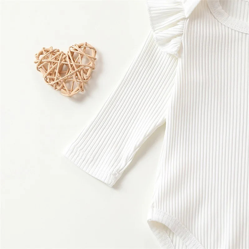 Baby Girl Romper & Pants Outfit 0-24M