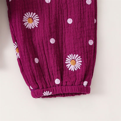 Baby Girl Romper & Pants Outfit 0-24M