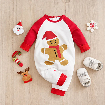 Gingerbread Man Baby Outfit 0-18M